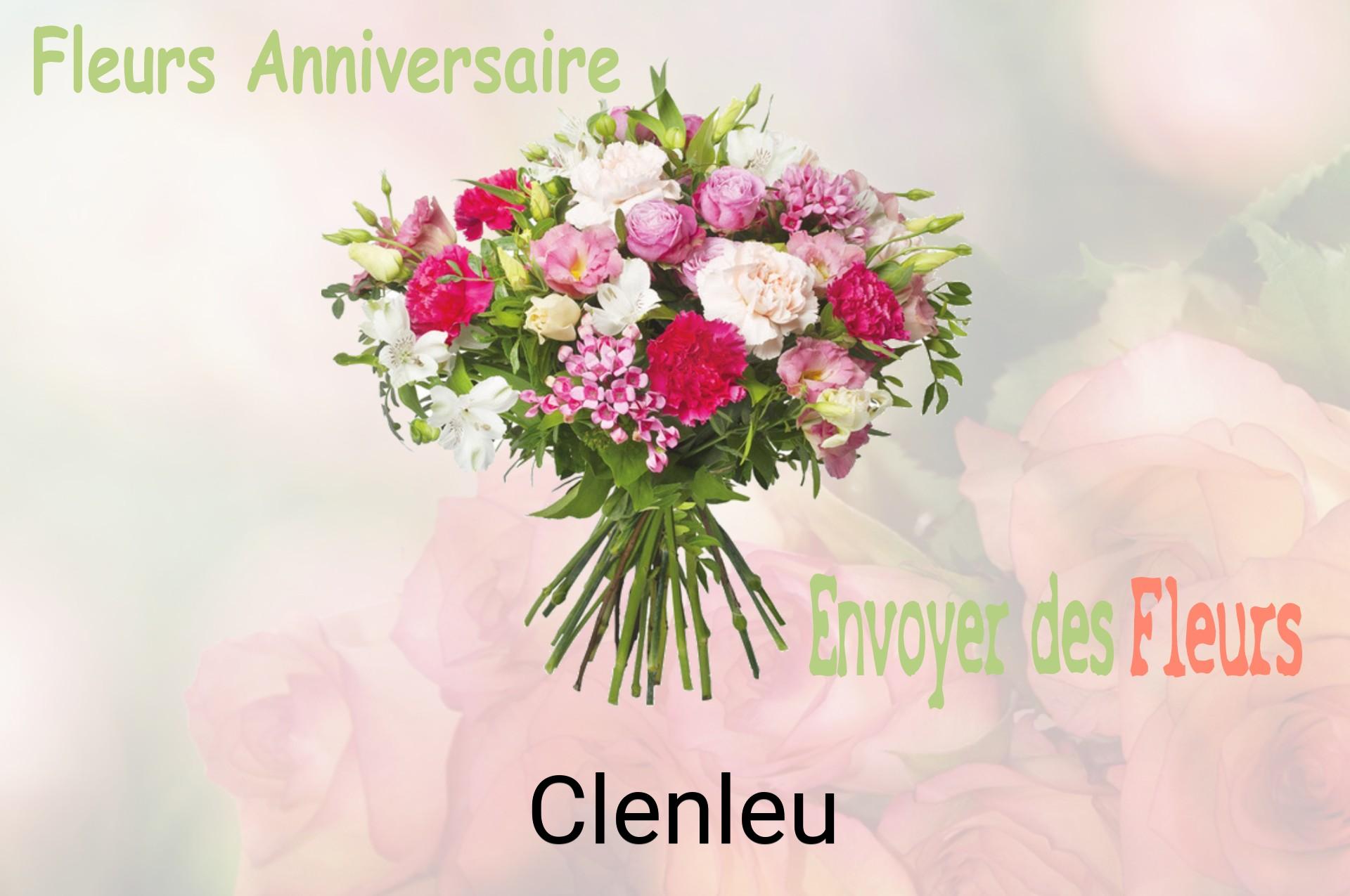 Bouquet de fleurs d’anniversaire livré à Clenleu